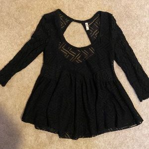 Free People lace shirt